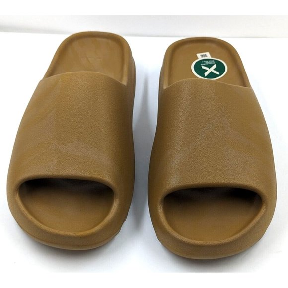 Adidas Yeezy Slide OCHRE Men Sandal Slip On Ochre GW1931 Men Size 13 main image 4